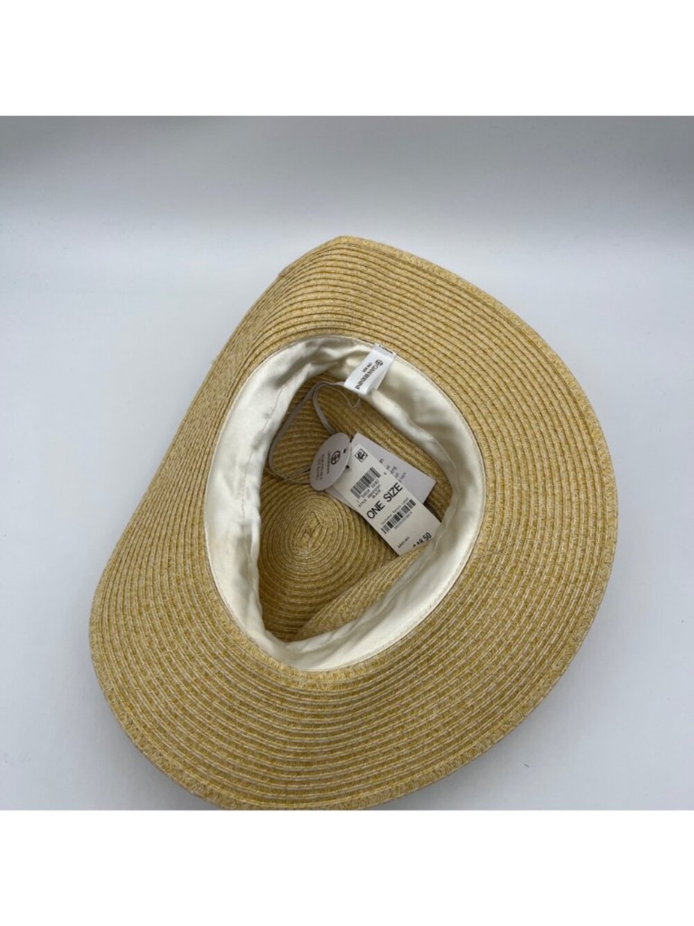 Giani Bernini Tan Women's Chiffon-Band Panama Hat - Picture 10 of 10